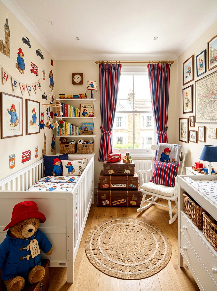 Paddington Bear Nursery Style - 30 vintage book nursery ideas