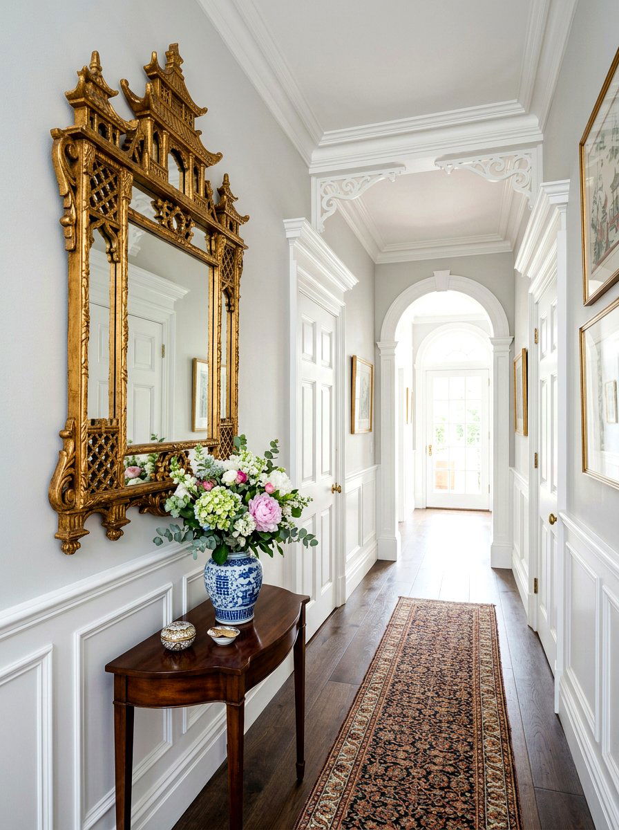 Pagoda mirrors - 30 chinoiserie decor ideas