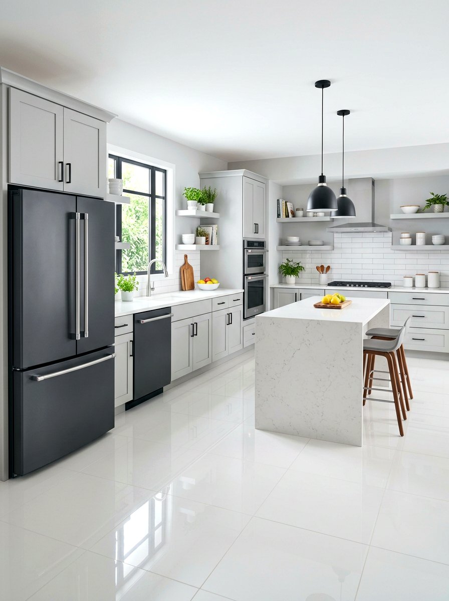Paint Kitchen Appliances - 30 budget kitchen ideas