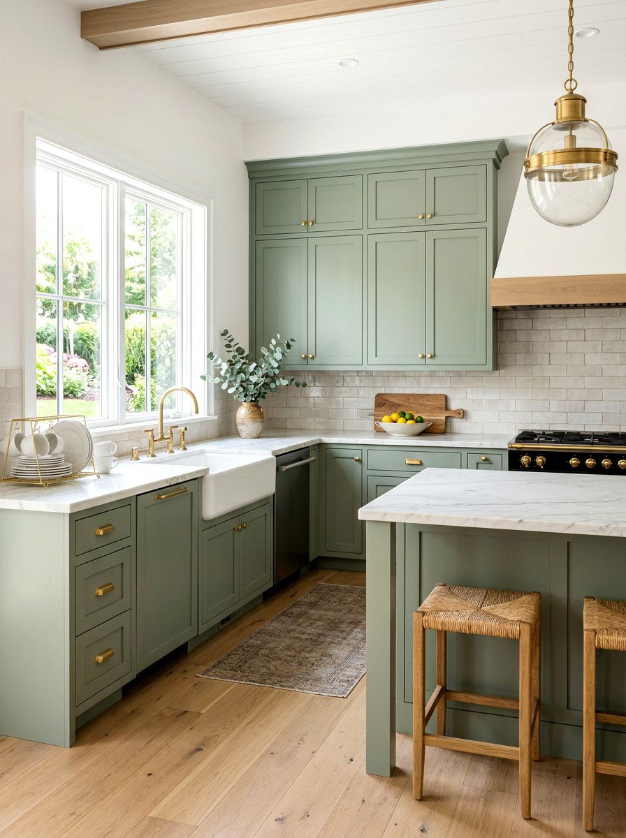 Paint Kitchen Cabinets - 30 budget kitchen ideas