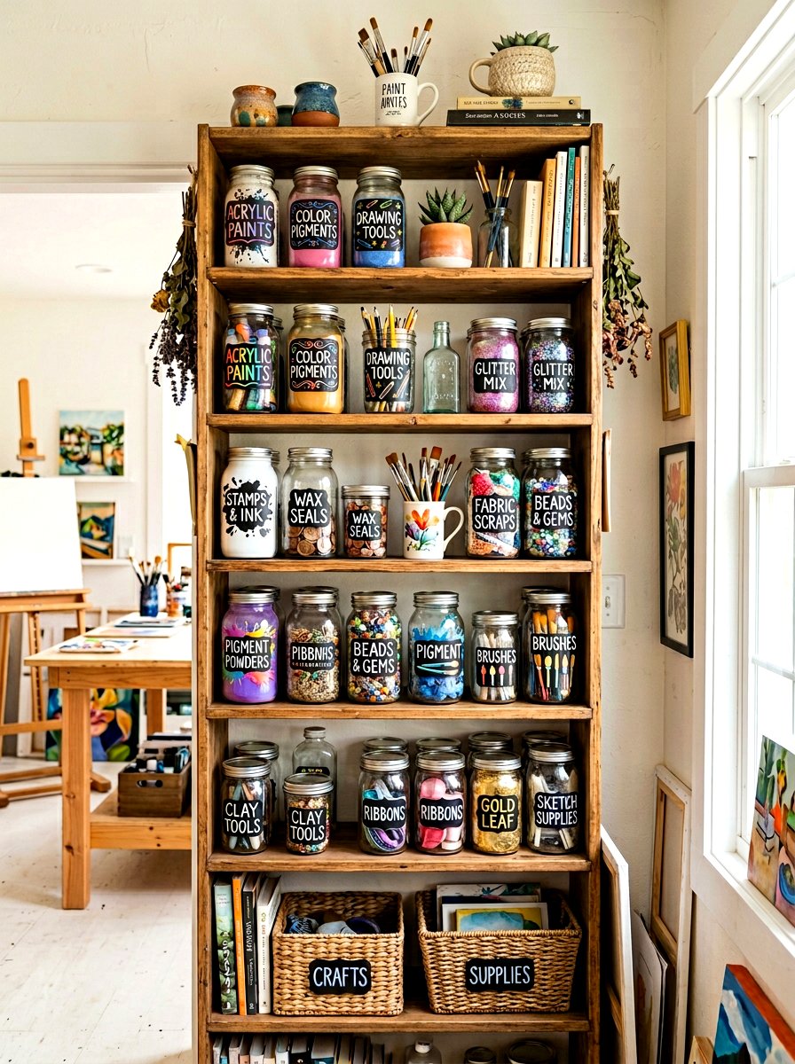 Paint Pen Labels - 30 pantry label ideas