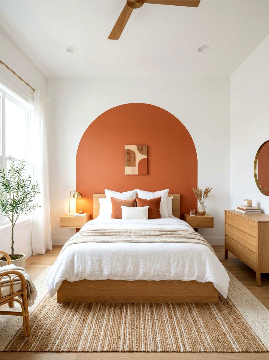 Painted Arch Room Makeover - 30 TikTok room makeover ideas