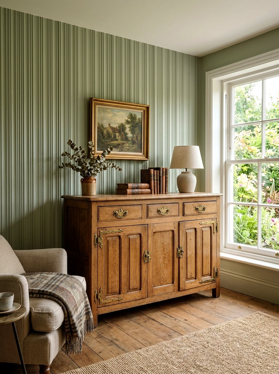 Painted Fluted Wood Wall - 30 fluted wood wall ideas