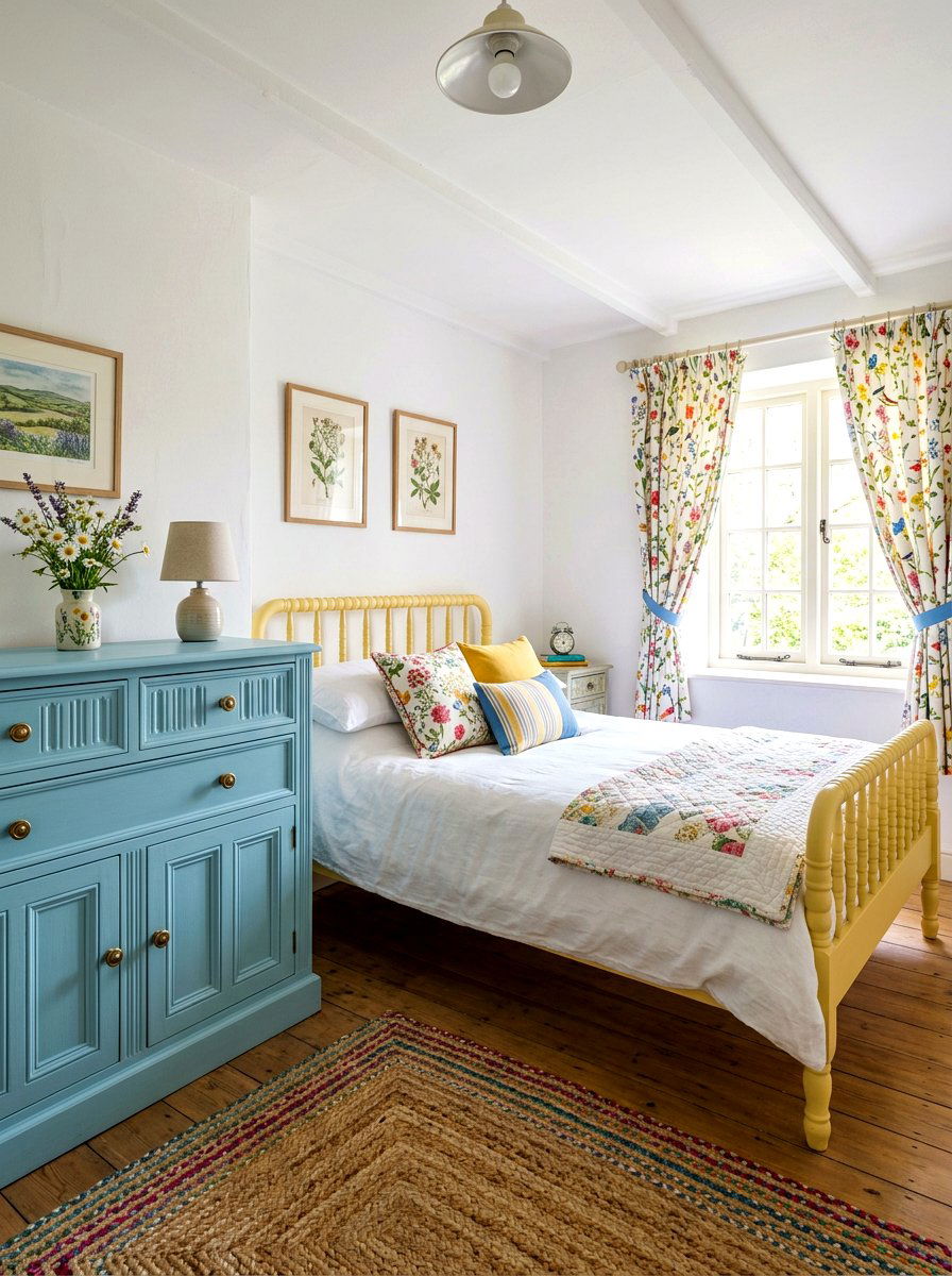 Painted Furniture Cottage Bedroom - 30 cottage vintage bedroom ideas