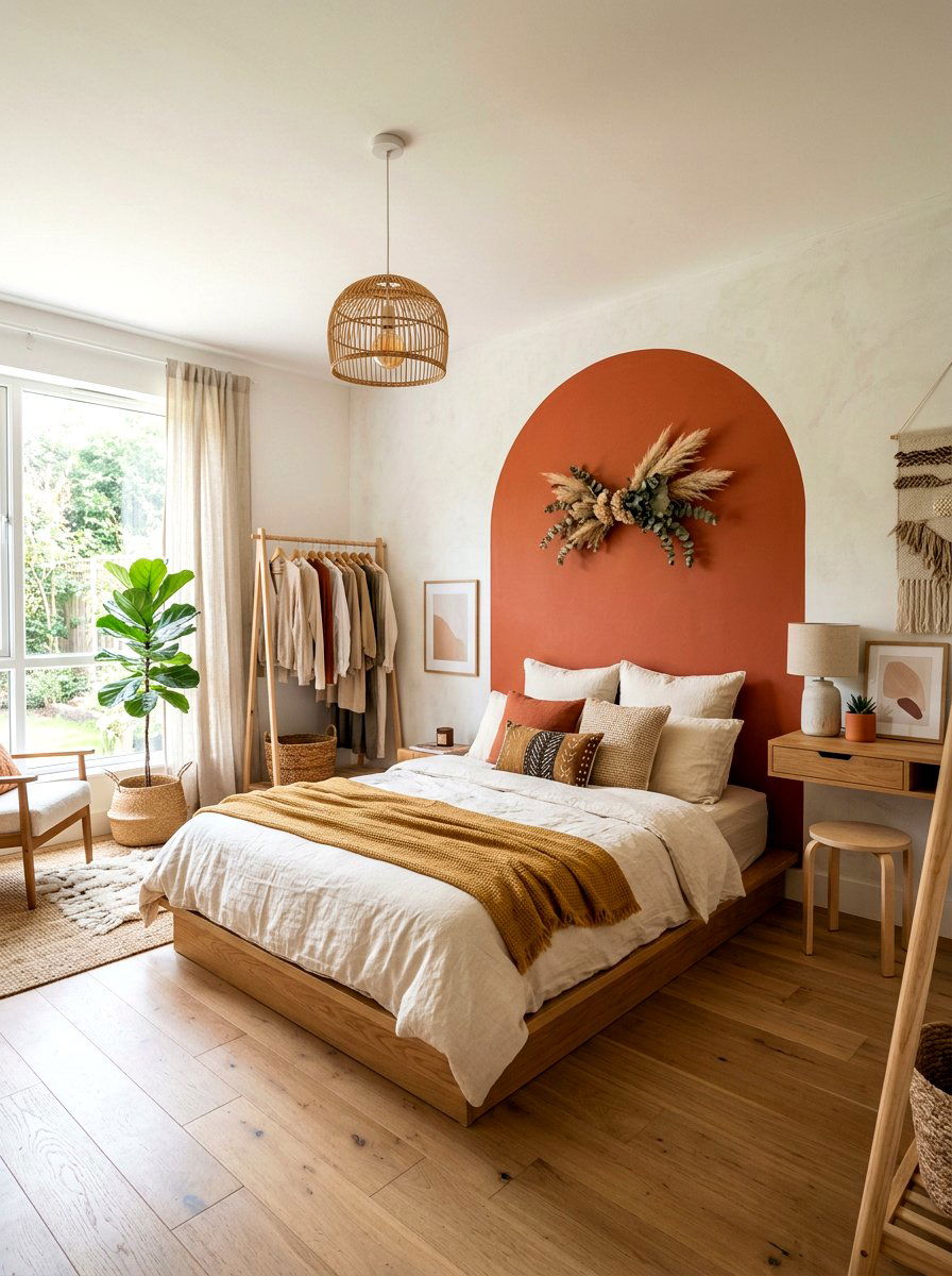 Painted Wall Arch - 30 interior arch ideas