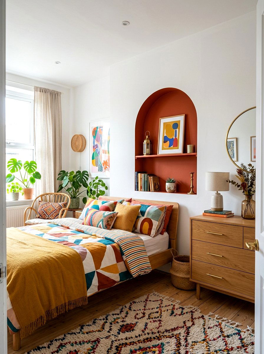 Painted Wall Niche - 30 wall niche ideas
