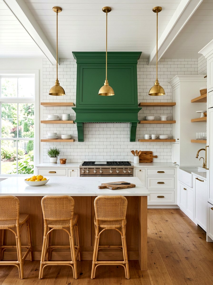 Painted Wood Vent Hood - 30 wood vent hood ideas