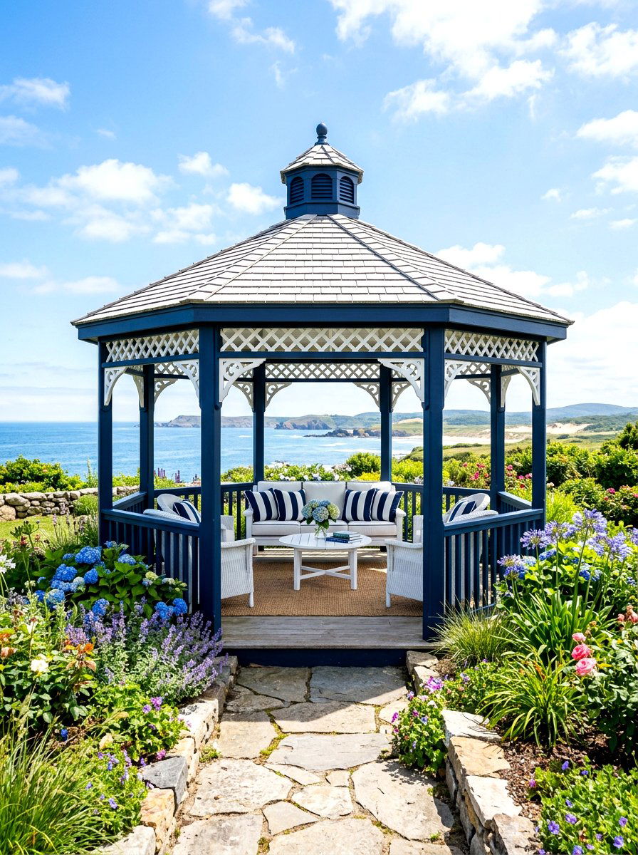 30 Hexagon Gazebo Ideas for a Stylish Outdoor Retreat Today