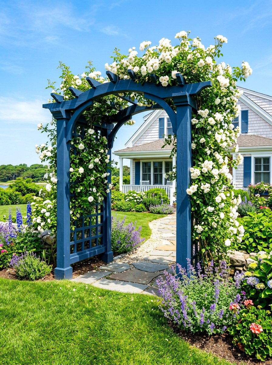 30 Arbor Entry Exterior Ideas For Charming First Impressions