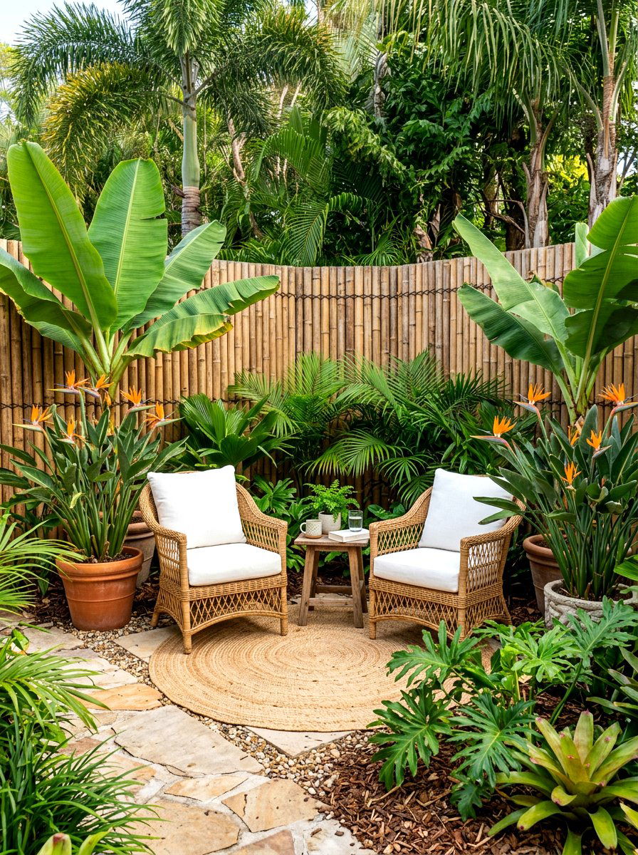 Painted concrete porch - 30 budget front yard ideas
