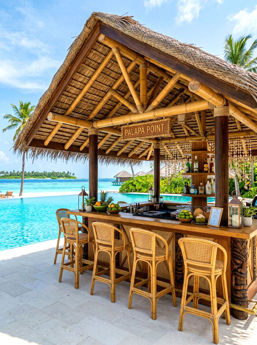 Palapa Roof - 30 patio shade ideas