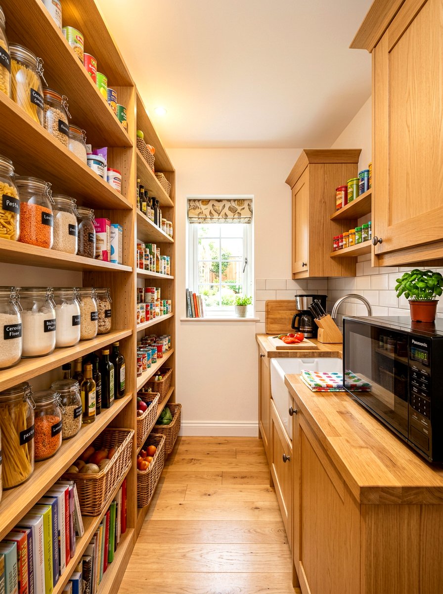 Pantry Kitchen Combo - 30 small prep kitchen ideas