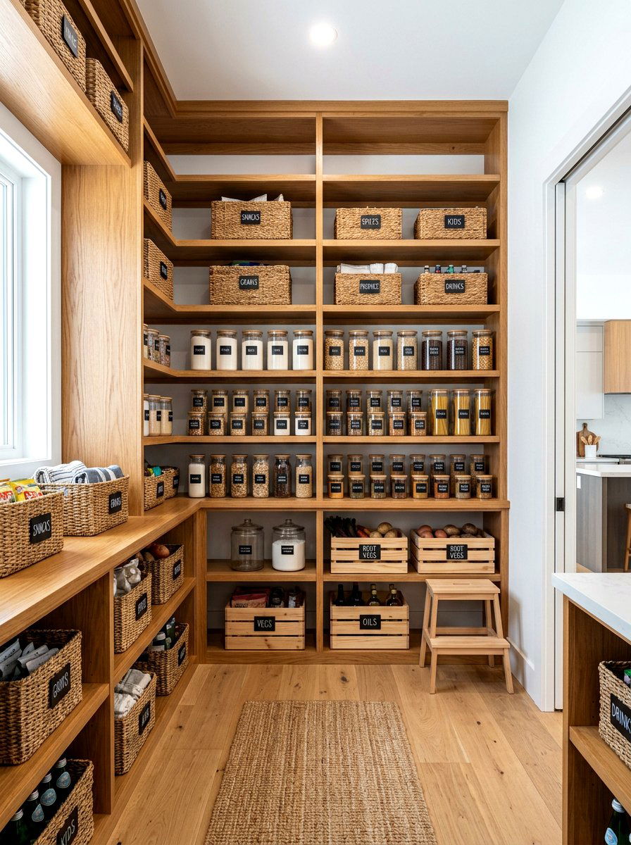 Pantry Storage Open Shelves - 30 kitchen open shelf styling ideas