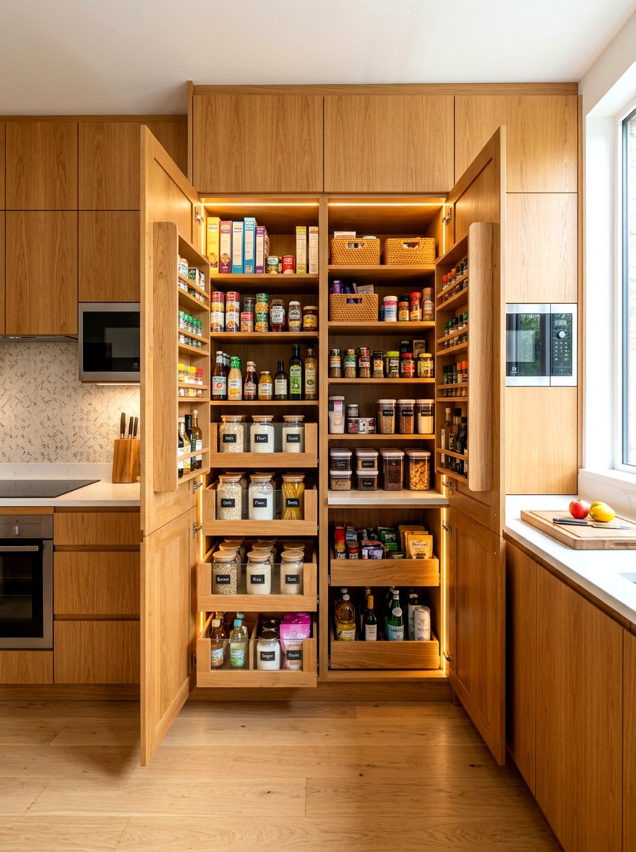 Pantry Style Kitchen Cabinets - 30 kitchen cabinet ideas