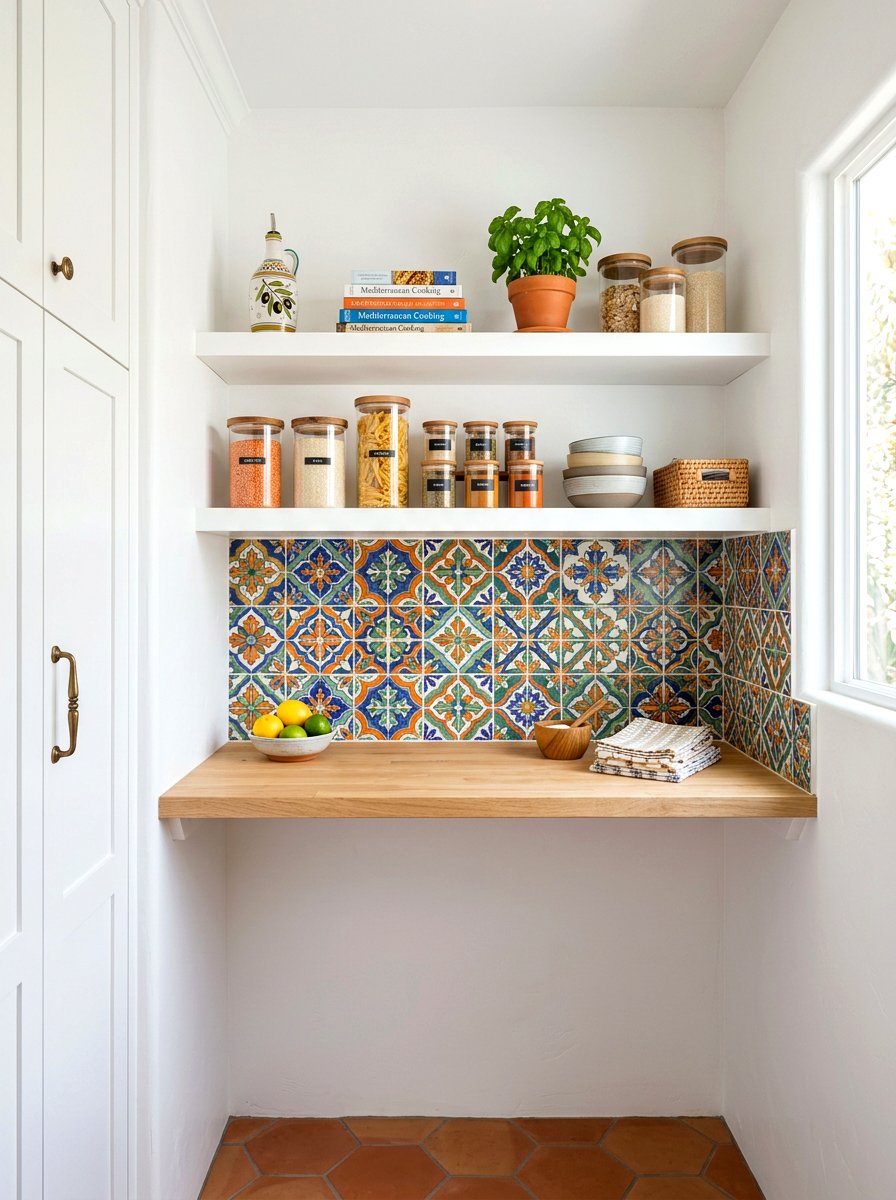 Pantry Tile Backsplash - 30 scullery pantry ideas