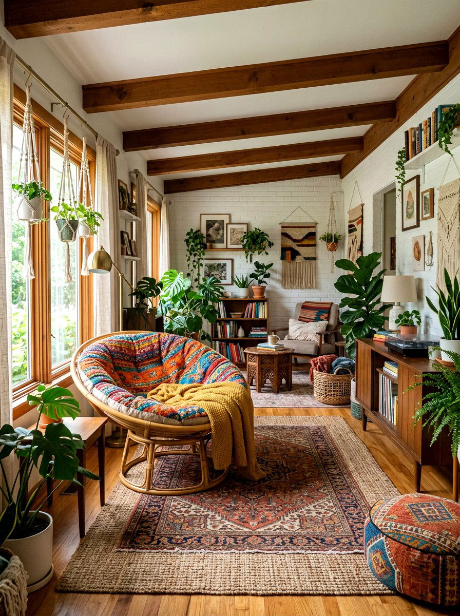 Papasan Chair - 30 accent chair ideas