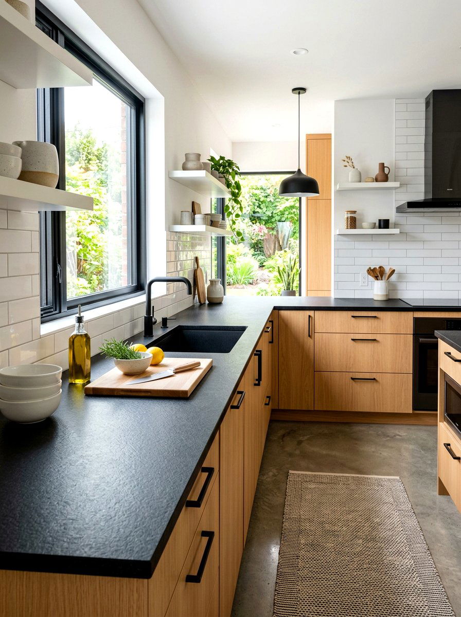 Paper Composite Kitchen Countertop - 30 eco friendly kitchen ideas