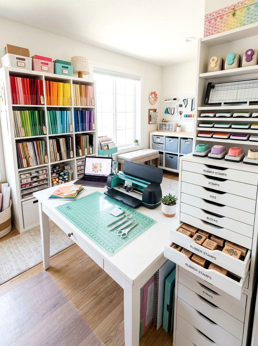 Paper craft maker space - 30 maker space ideas