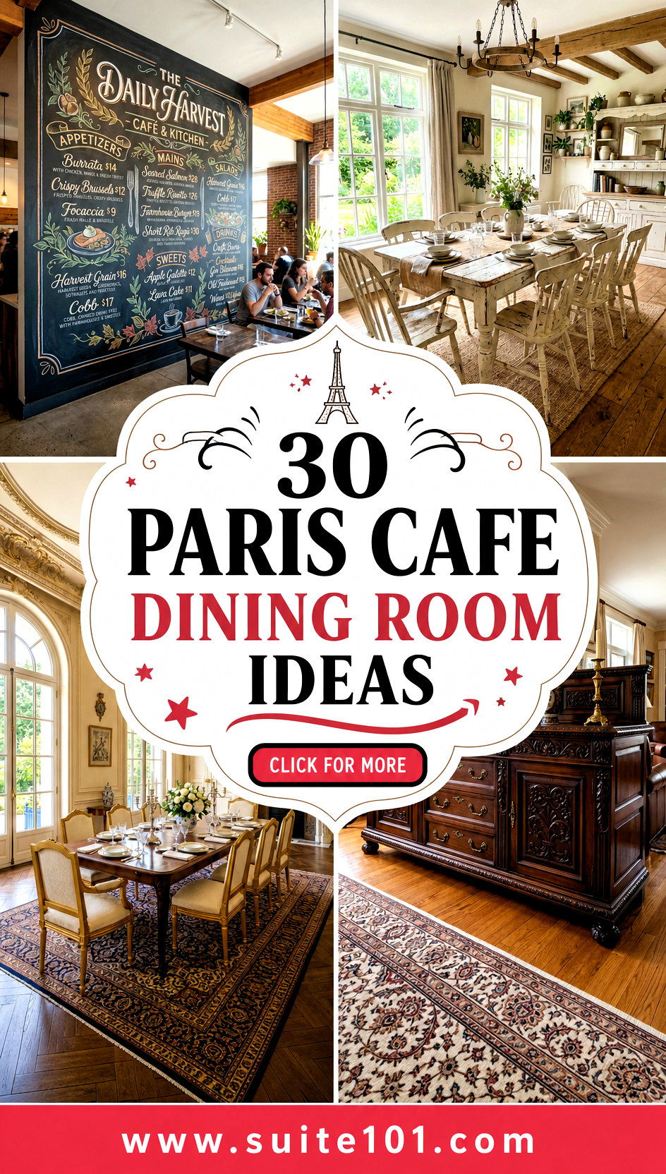 Paris Cafe Dining Room Ideas 30 Romantic Details for Dinner - Paris Cafe Dining Room Ideas: 30 Romantic Details for Dinner