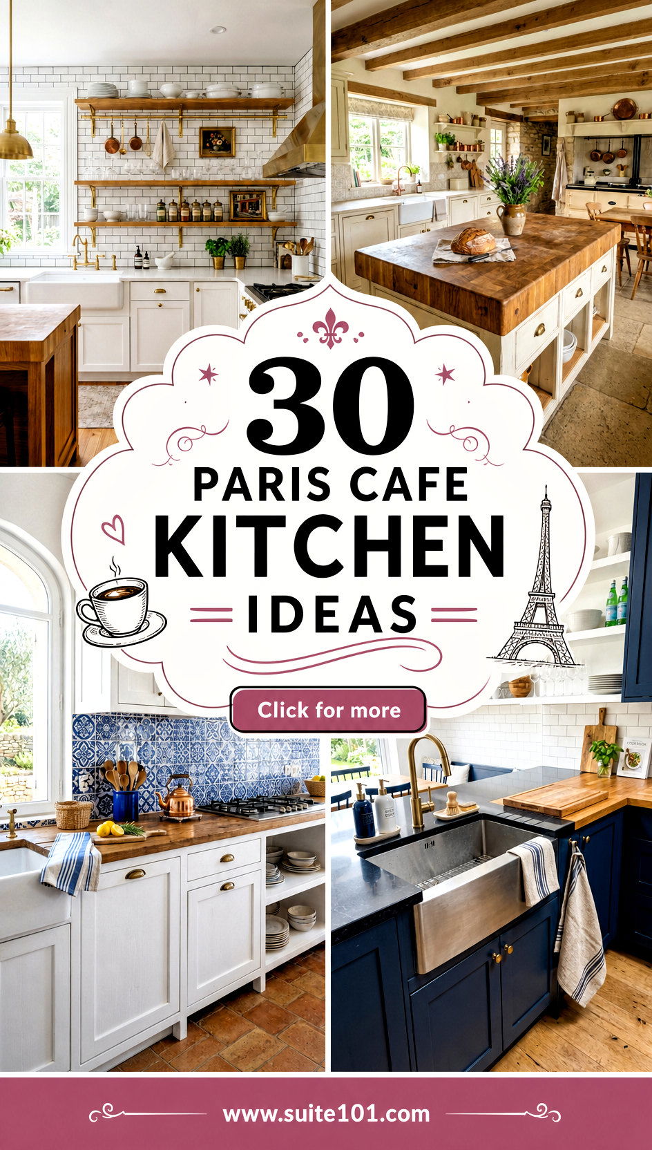 Paris Cafe Kitchen Ideas 30 Chic Touches for Paris-Style Cooking - Paris Cafe Kitchen Ideas: 30 Chic Touches for Paris-Style Cooking
