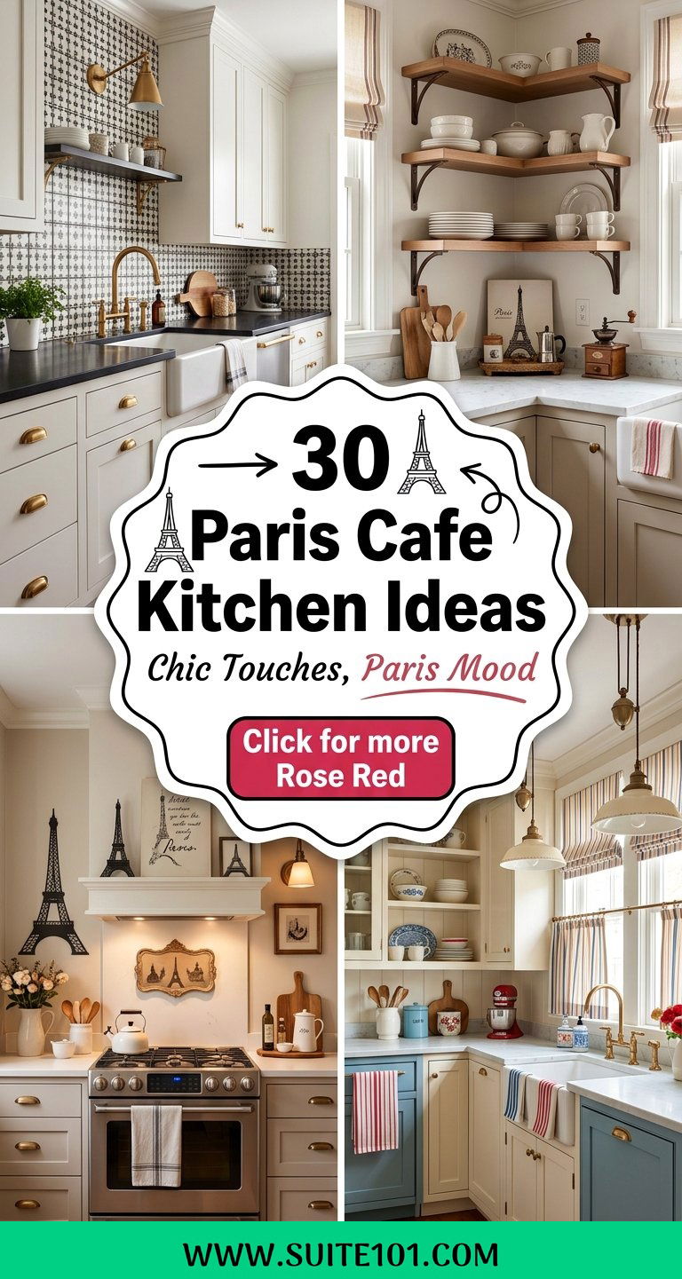 Paris Cafe Kitchen Ideas 30 Chic Touches for Paris-Style Cooking - Paris Cafe Kitchen Ideas: 30 Chic Touches for Paris-Style Cooking