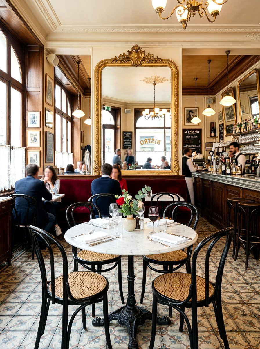 Paris bistro dining room - 30 Paris cafe dining room ideas