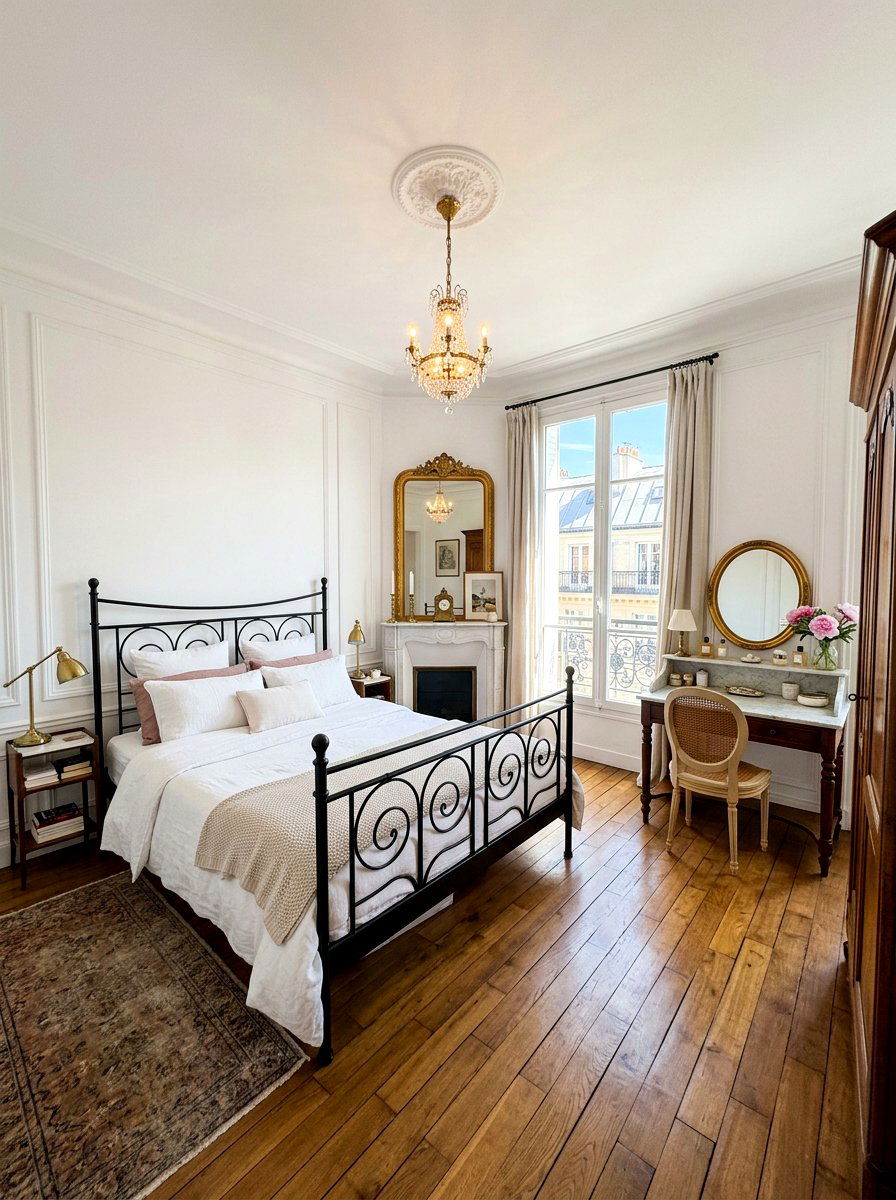 Parisian Apartment Bedroom - 30 coquette bedroom decor ideas