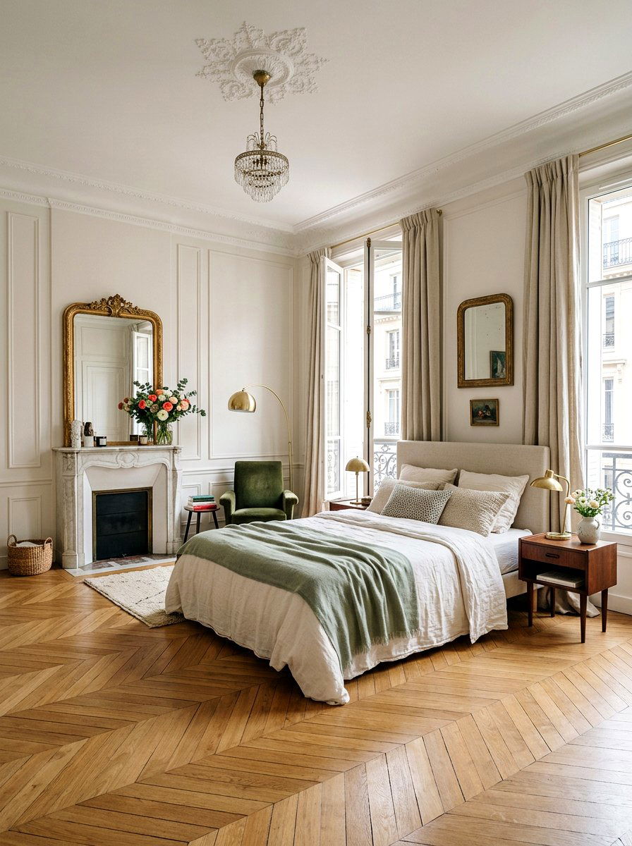 Parisian Apartment Bedroom - 30 quiet luxury master bedroom ideas