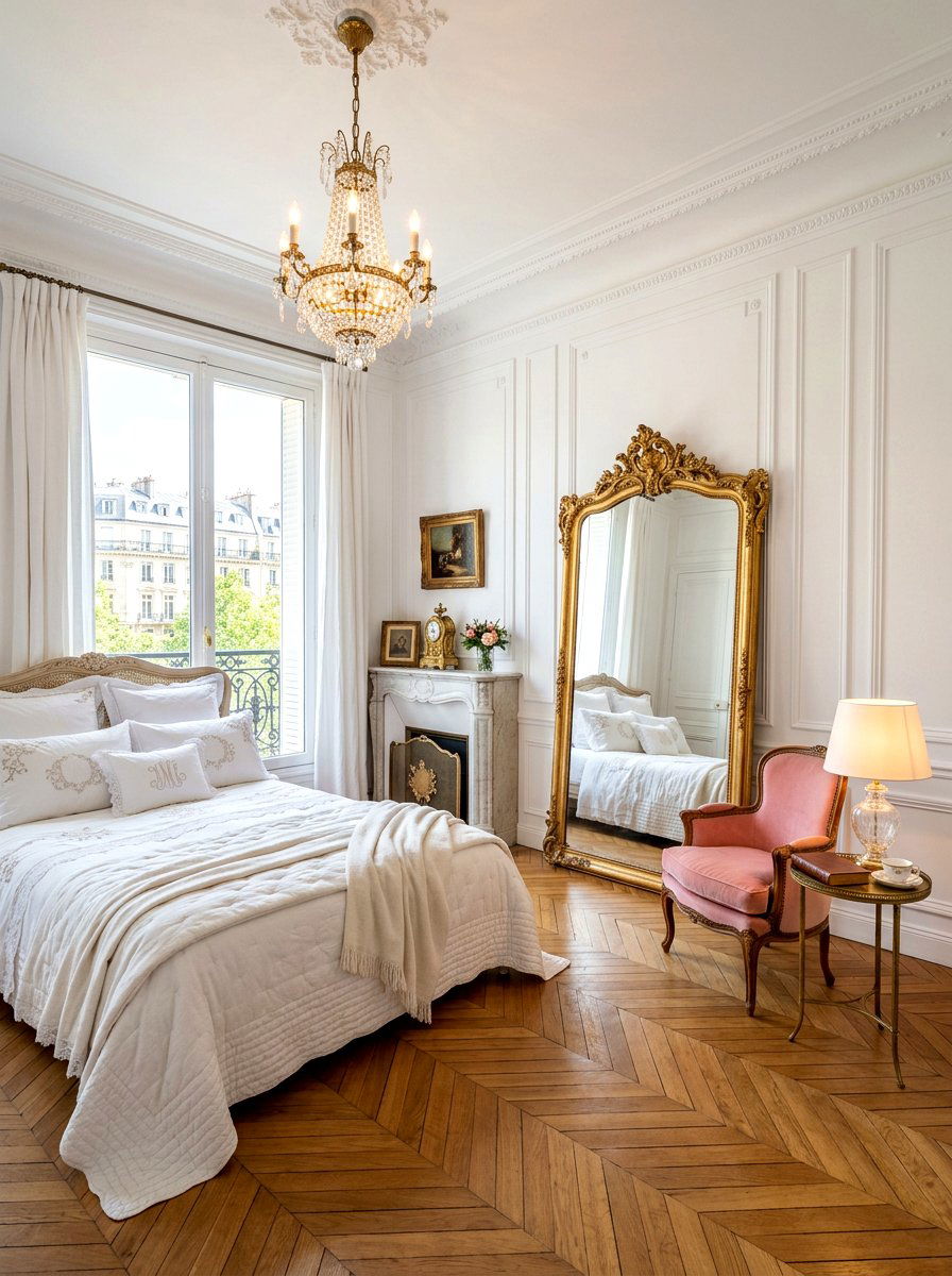 Parisian Apartment Bedroom - 30 apartment bedroom ideas