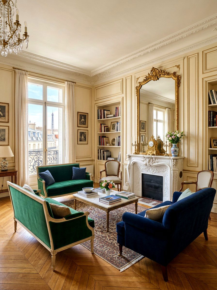 Parisian Apartment Style Room - 30 editorial living room ideas