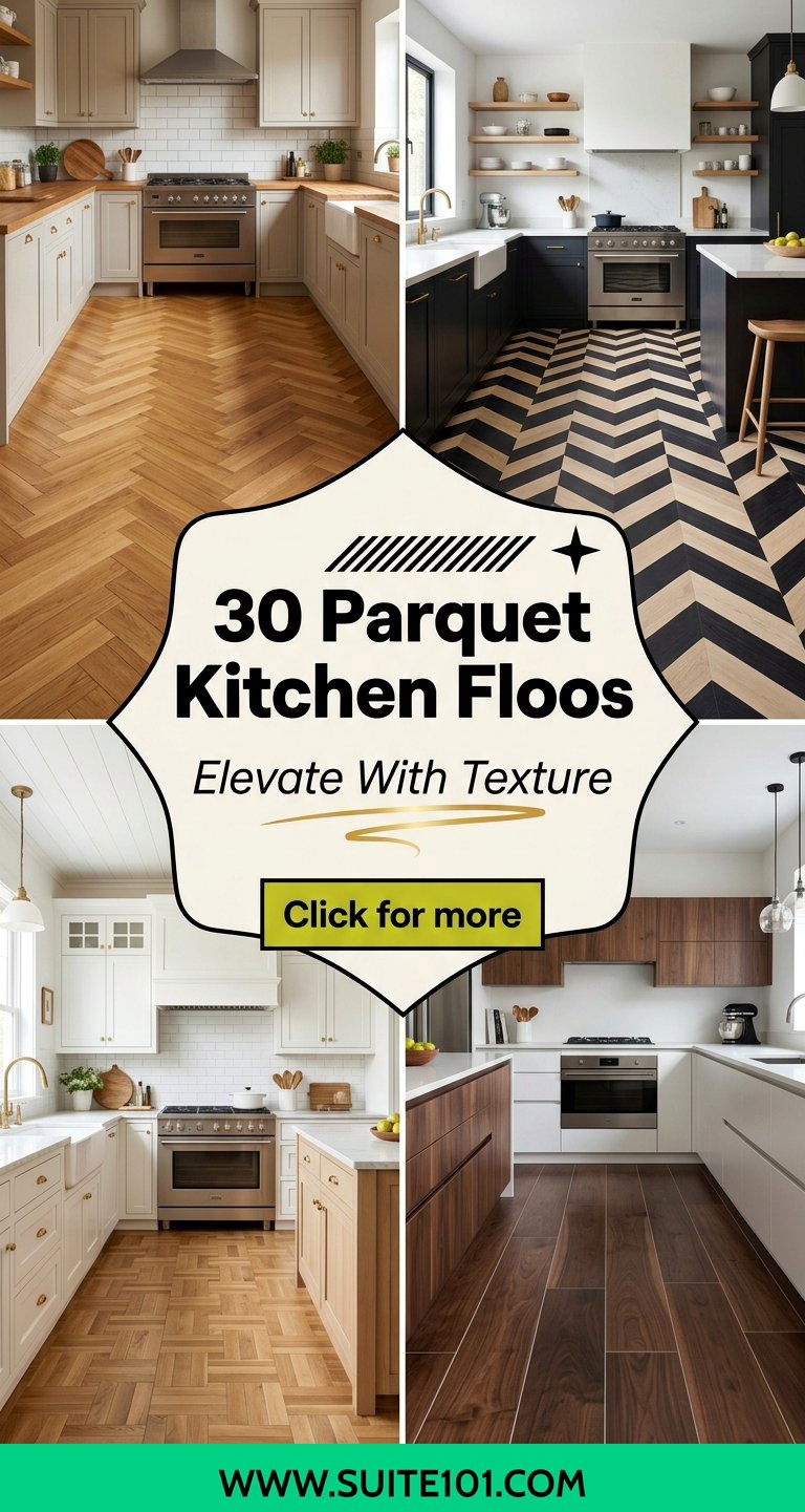 Parquet Kitchen Floor Ideas 30 Elegant Patterns for Style - Parquet Kitchen Floor Ideas: 30 Elegant Patterns for Style