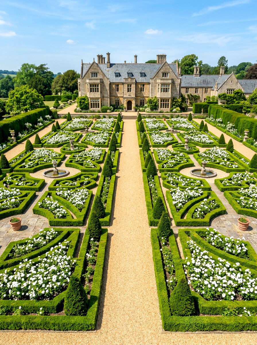 Parterre Garden - 30 French country garden ideas
