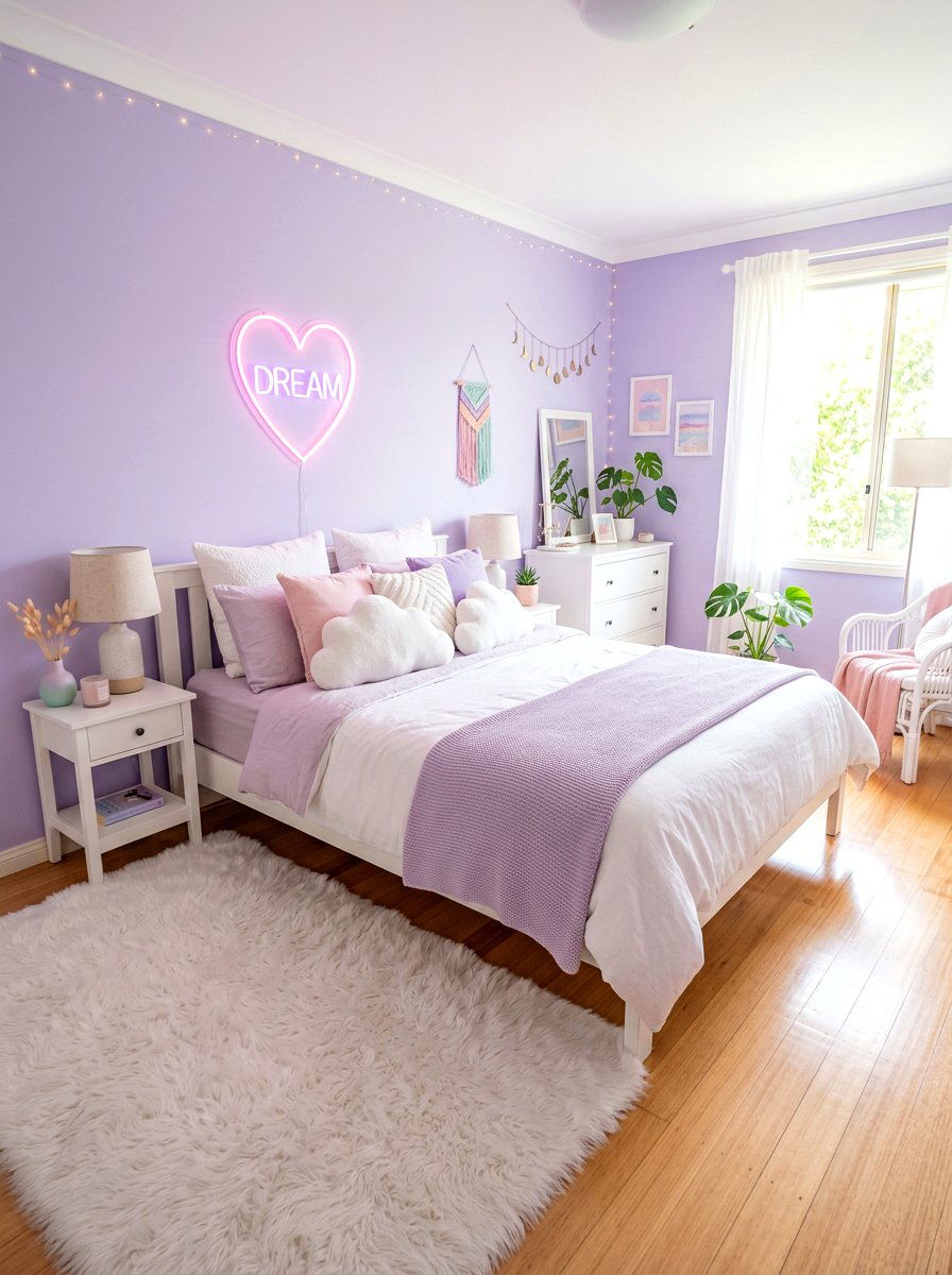 Pastel Aesthetic Bedroom - 30 teen bedroom ideas