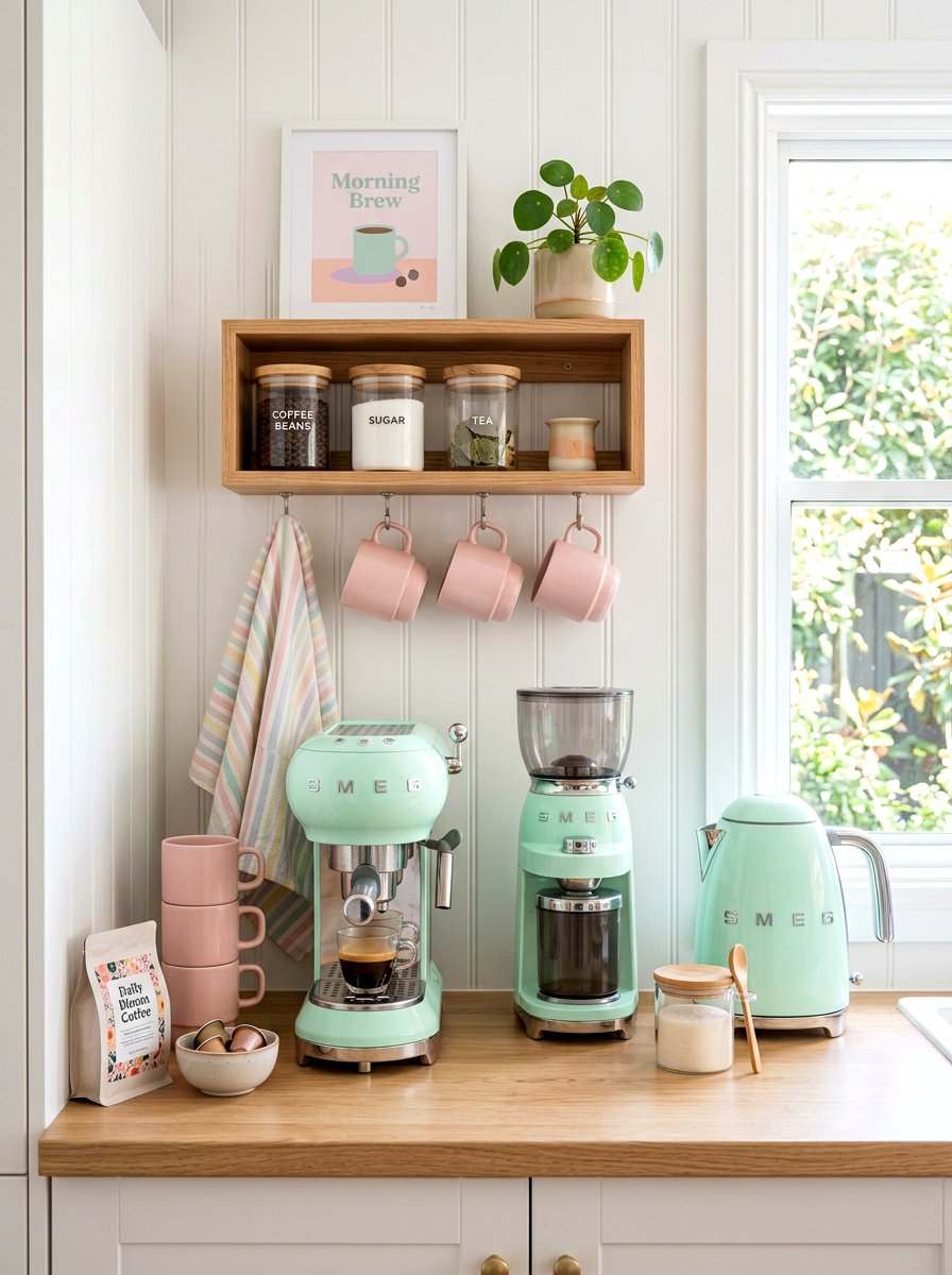 30 Aesthetic Home Cafe Setup Ideas for the Perfect Morning Sip