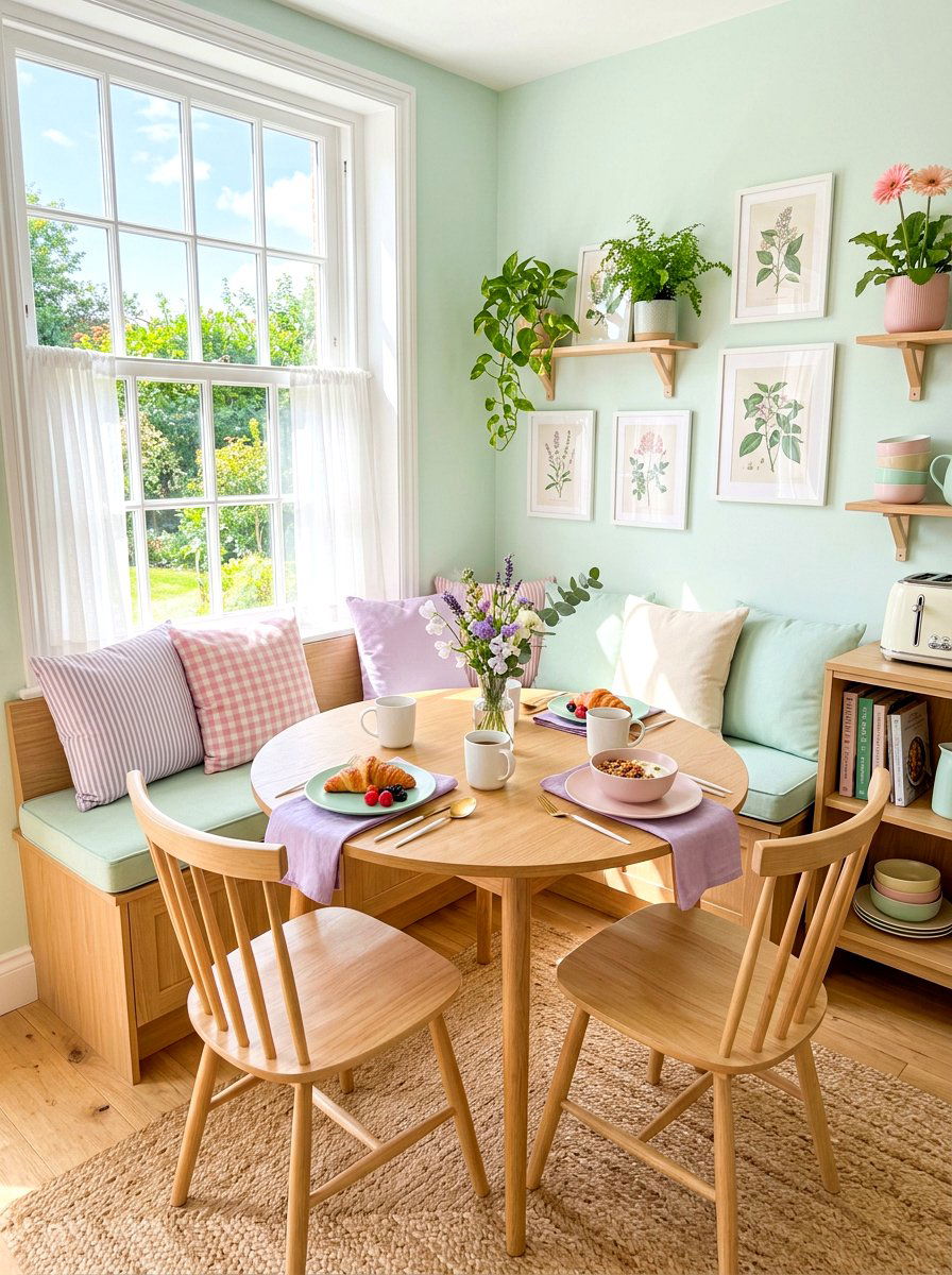 Pastel Color Scheme - 30 everyday table setting ideas