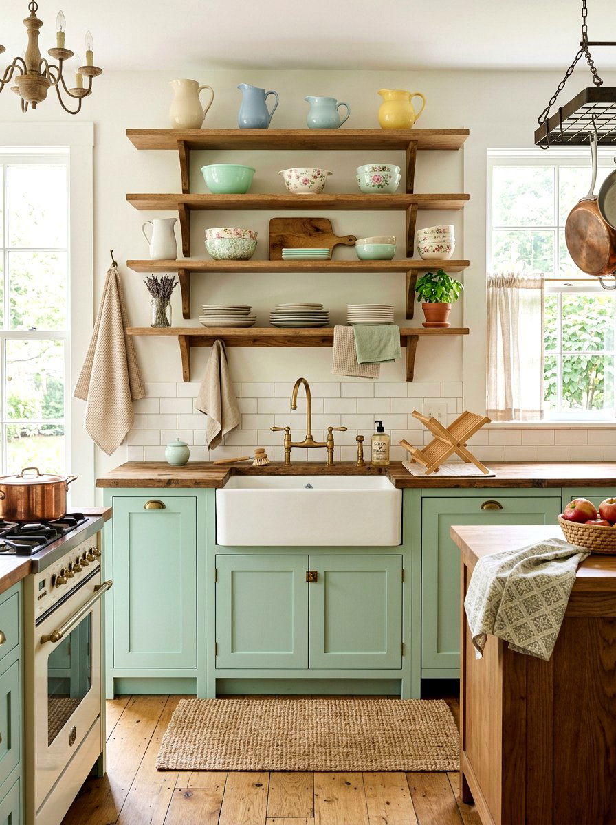 Pastel Farmhouse Decor - 30 pastel home decor ideas