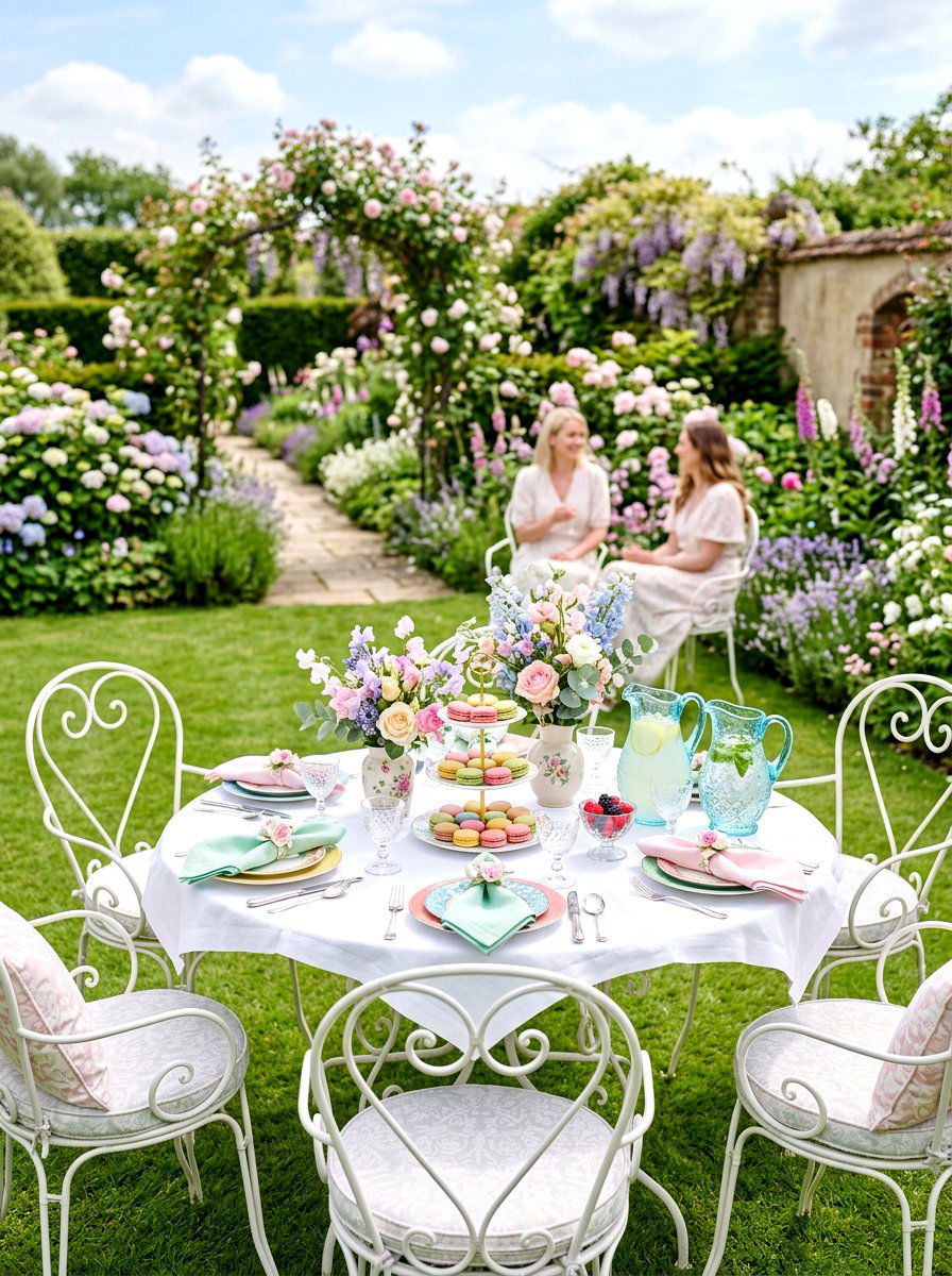 Pastel Garden Party - 30 garden tea party decor ideas