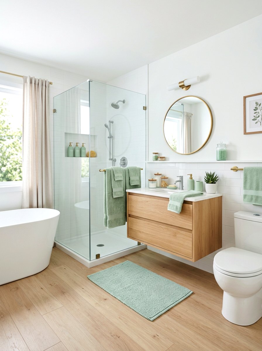30 Green Bathroom Ideas to Create a Spa-Like Retreat at Home