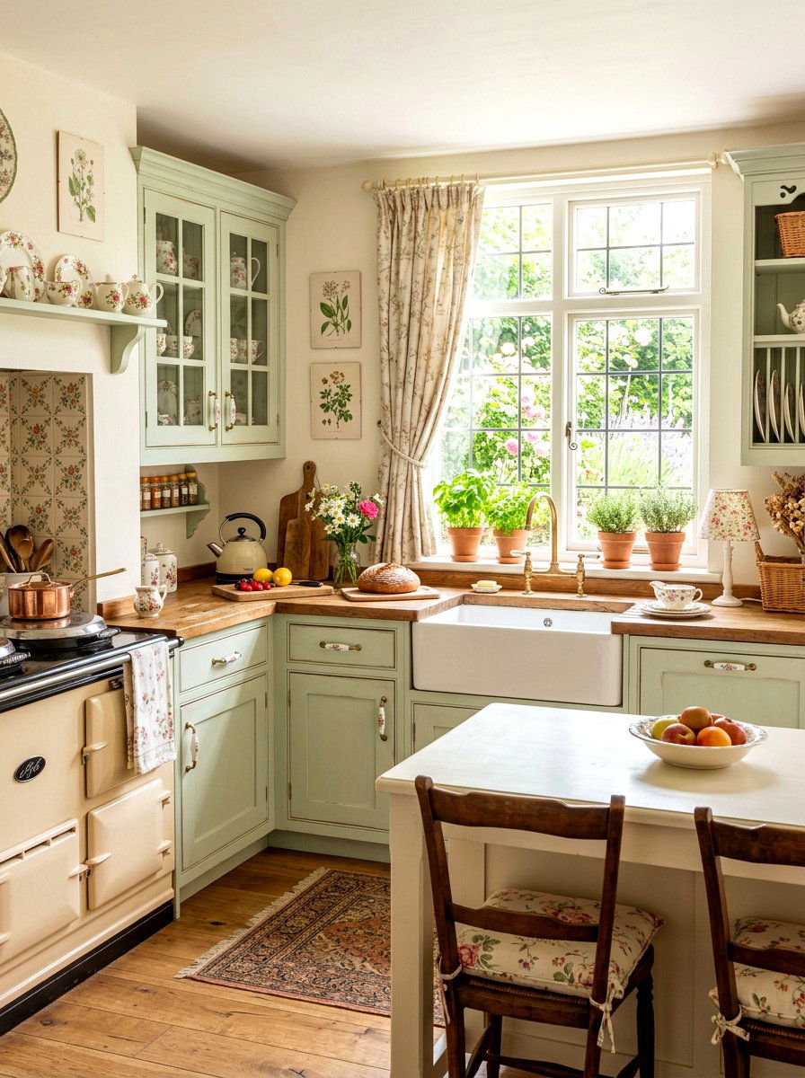 Pastel Green Kitchen - 30 green kitchen ideas