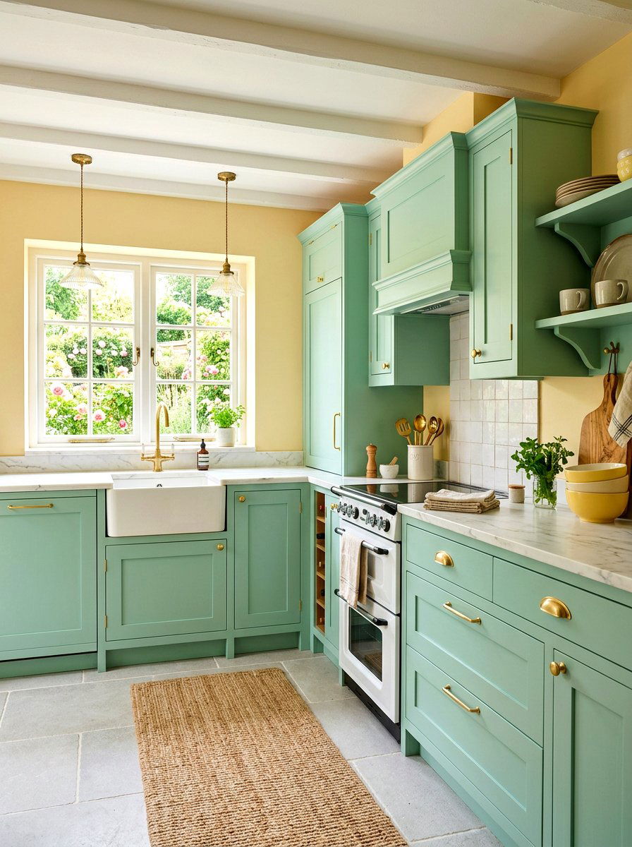 Pastel Kitchen Decor - 30 small cottage kitchen ideas