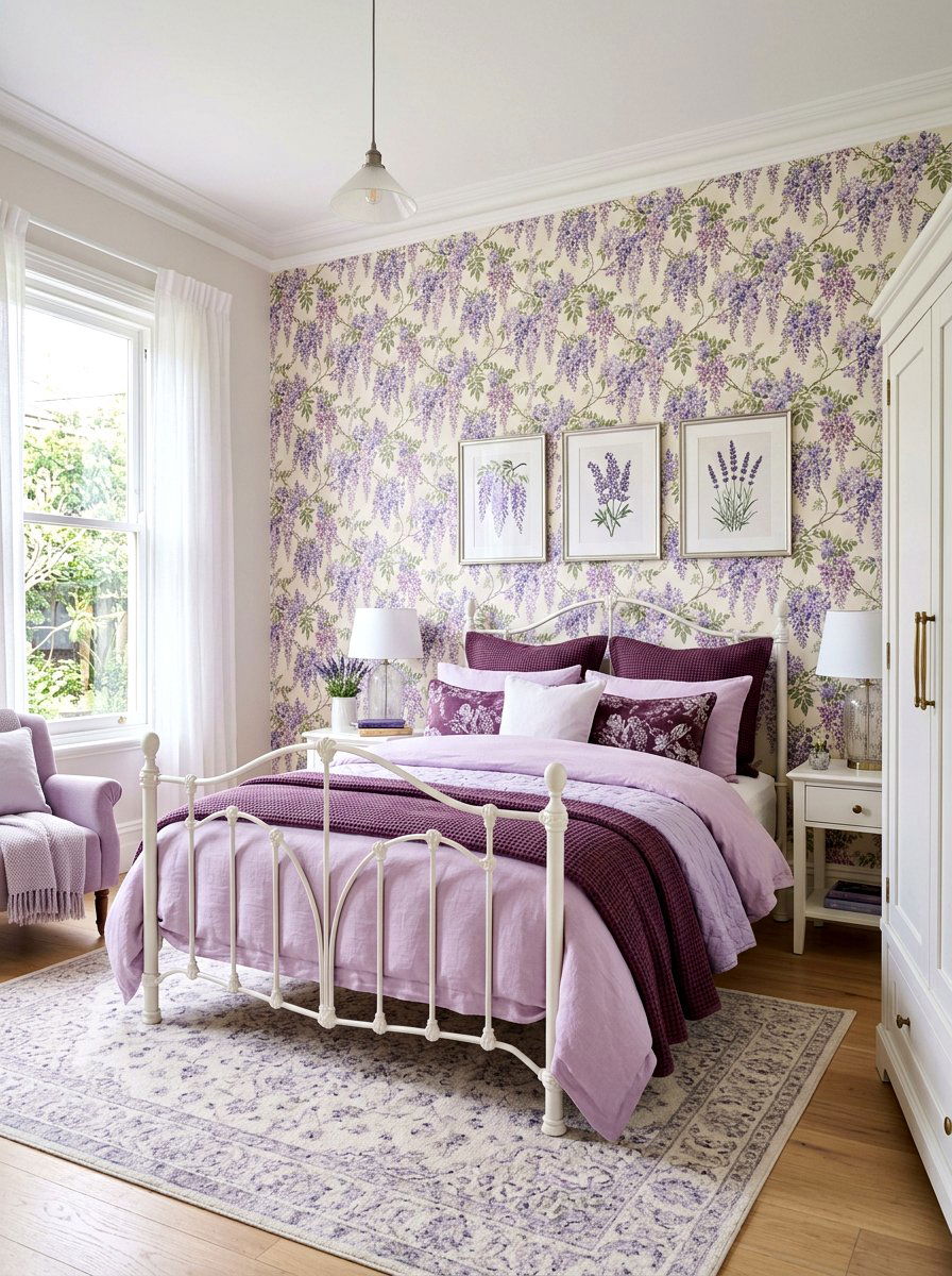 Pastel Lavender Bedroom - 30 coquette bedroom decor ideas