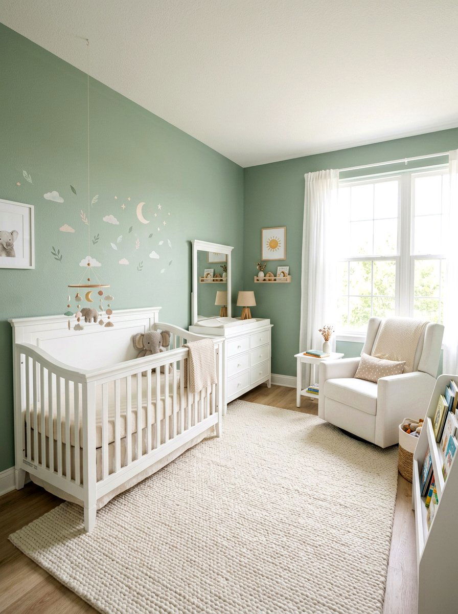Pastel Nursery Paint - 30 soft heirloom nursery ideas