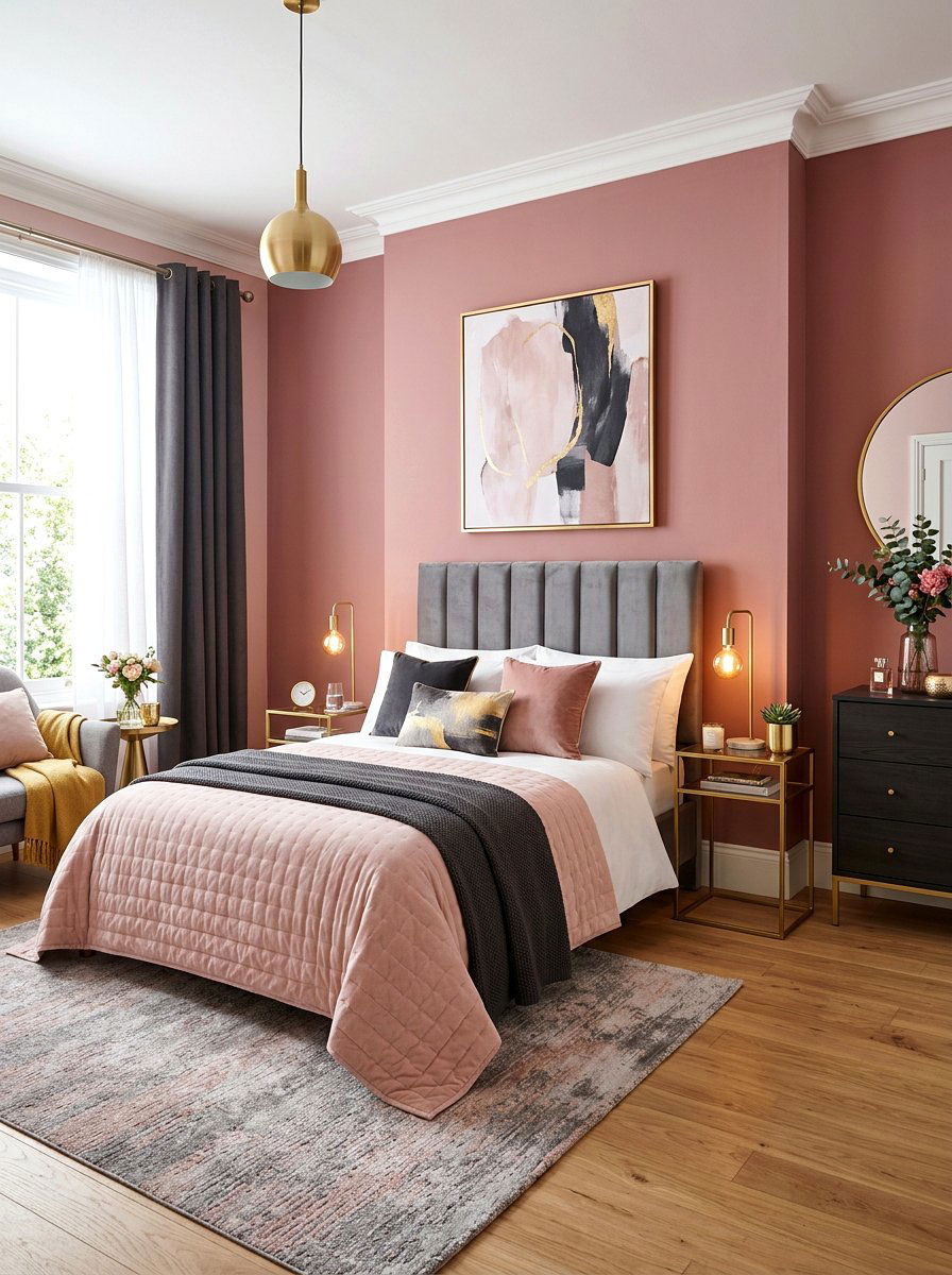 Pastel Pink Bedroom - 30 romantic master bedroom ideas