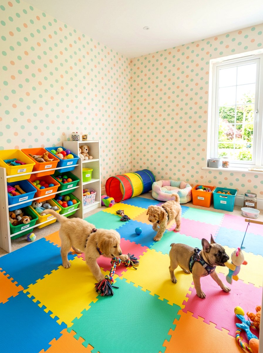 30 Pet Room Wallpaper Ideas That Transform Your Pup's Space