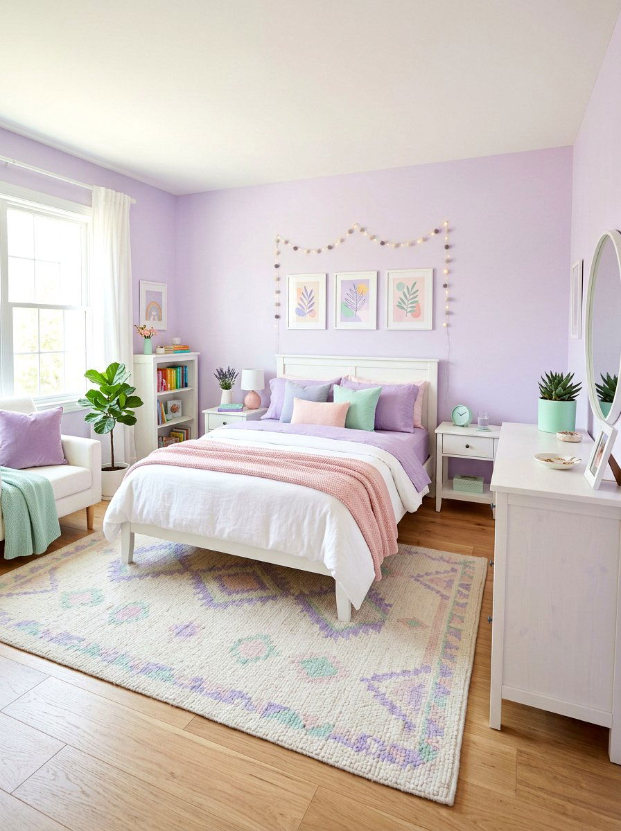 Pastel lavender bedroom - 30 lavender bedroom ideas