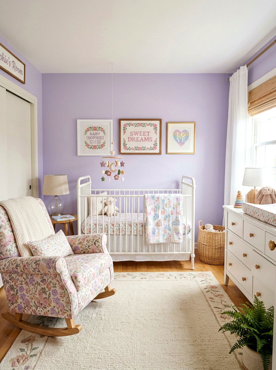 Pastel nursery bedroom - 30 grandma core bedroom ideas