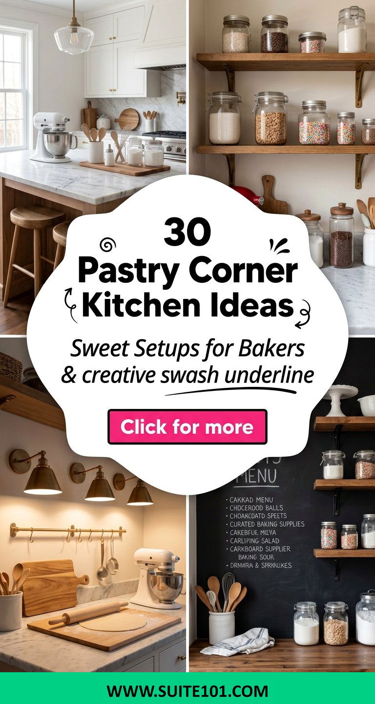 Pastry Corner Kitchen Ideas 30 Sweet Setups for Bakers - Pastry Corner Kitchen Ideas: 30 Sweet Setups for Bakers