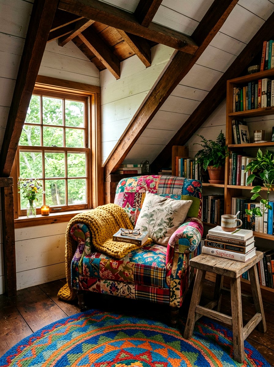Patchwork armchair - 30 statement armchair ideas