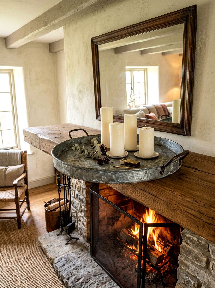 30 vintage mantel styling ideas to Warm Up Your Living Room