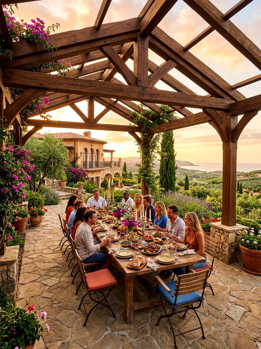 Patio Cover - 30 grape arbor ideas